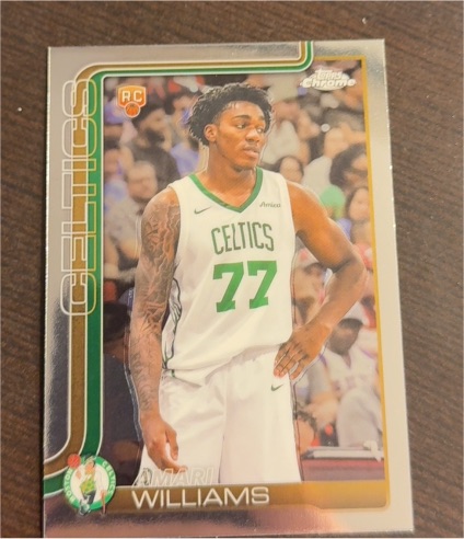 2025-26 Topps Chrome #297 Amari Williams — front