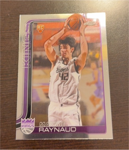 2025-26 Topps Chrome #293 Maxime Raynaud — front