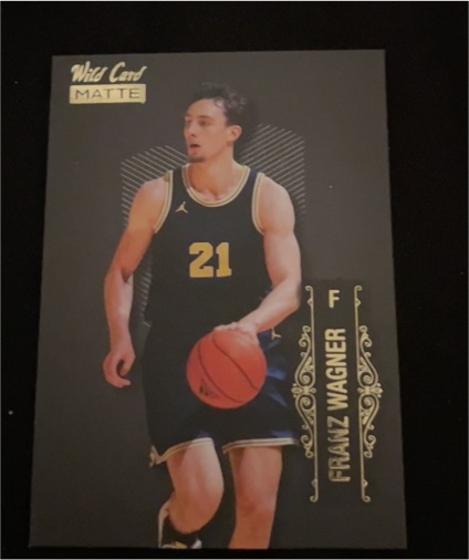2022 Wild Card Matte #LBC-6 Franz Wagner — front