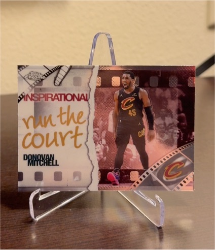 2025-26 Topps Chrome Inspirational #IP-7 Donovan Mitchell — front