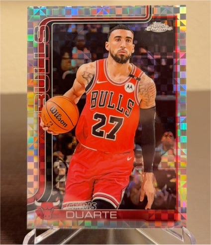 2025-26 Topps Chrome #83 Chris Duarte — front