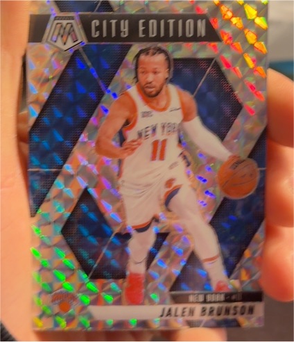 2024-25 Panini Mosaic City Edition #284 Jalen Brunson — front