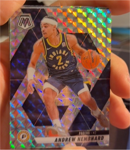 2024-25 Panini Mosaic #108 Andrew Nembhard — front
