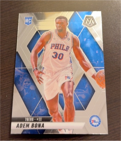2024-25 Panini Mosaic #210 Adem Bona — front