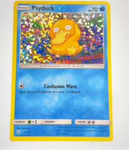 2018 Pokémon McDonald's Promo #2 Psyduck — front