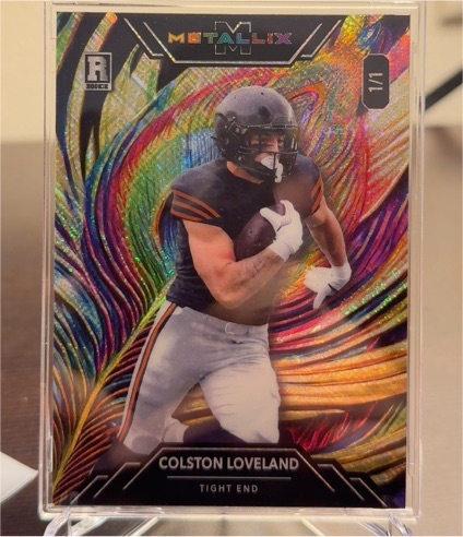 2025 Panini Wild Card Metallix #WMM-CL Colston Loveland — front