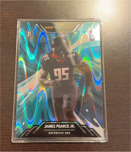 2025 Wild Card Metallix #3 James Pearce Jr. — front