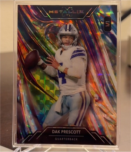 2025 Wild Card Metallix #1/1 Dak Prescott — front