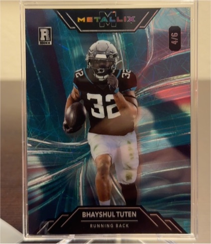 2025 Wild Card Metallix #4/6 Bhayshul Tuten — front