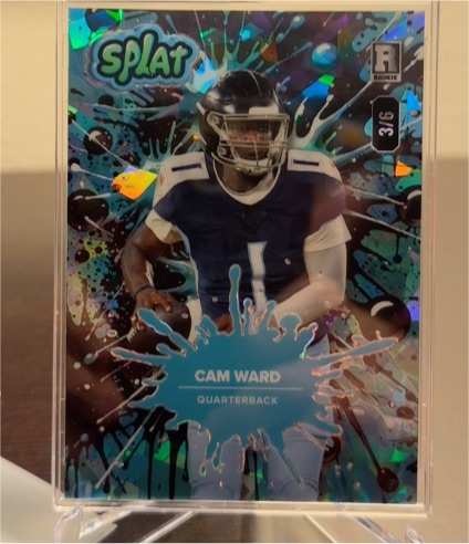 2025 Wild Card Splat #3/6 Cam Ward — front