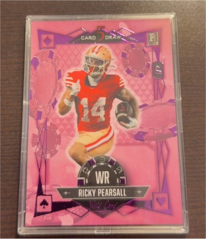 2024 Wild Card 5 Card Draw #S5CDM-RP Ricky Pearsall — front