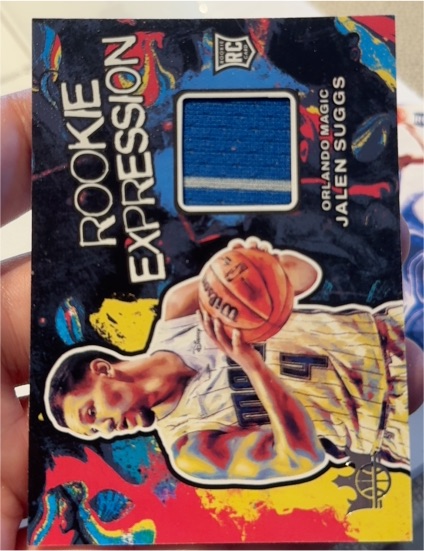 2021-22 Panini Court Kings Rookie Expression #REM-JAS Jalen Suggs — front