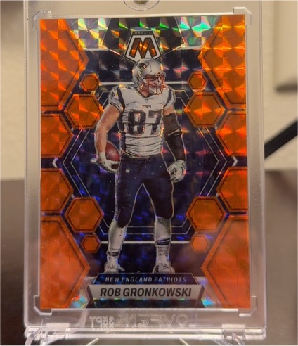 2023 Panini Mosaic #164 Rob Gronkowski — front