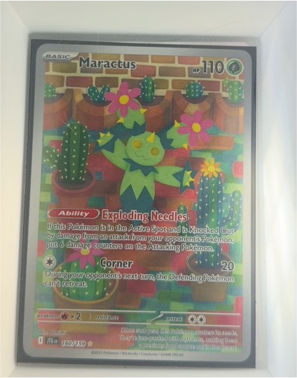 2025 Pokemon Journey Together #160 Maractus — front