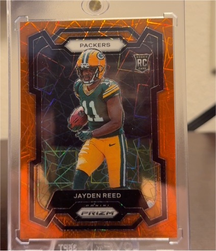 2023 Panini Prizm #334 Jayden Reed — front