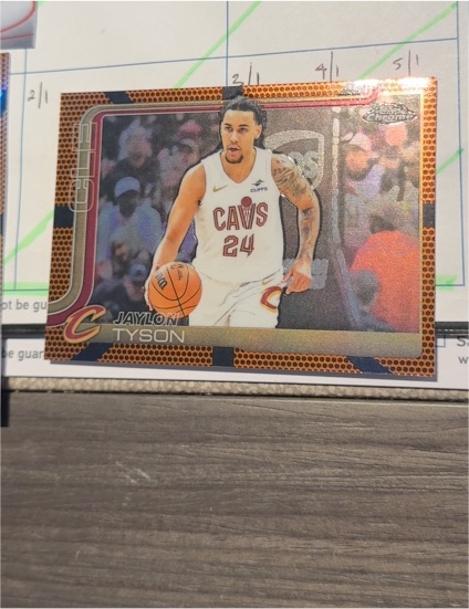 2025-26 Topps Chrome #50 Jaylon Tyson — front