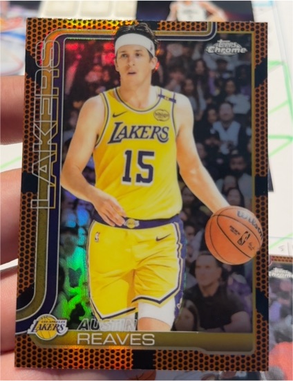 2025-26 Topps Chrome #126 Austin Reaves — front