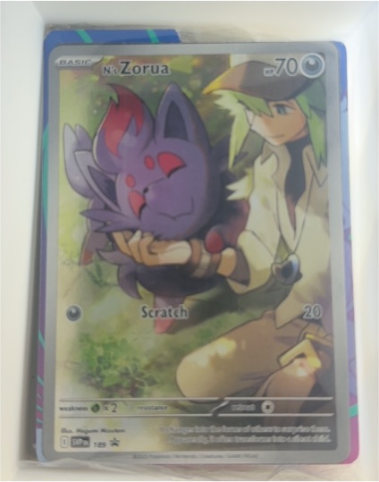 2023 Pokemon SV Promo #189 N's Zorua — front