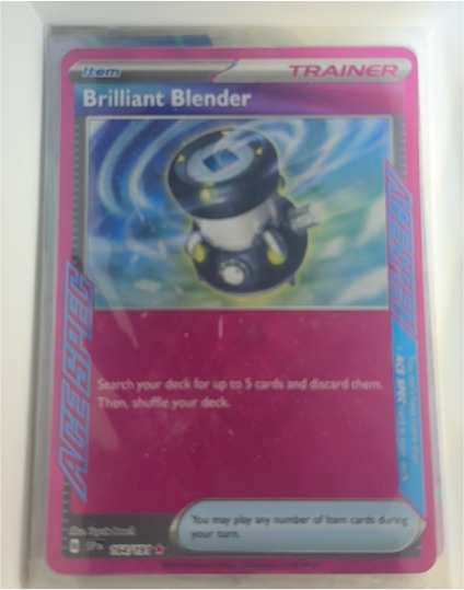 2023 Pokemon SV08: Surging Sparks #164 Brilliant Blender — front