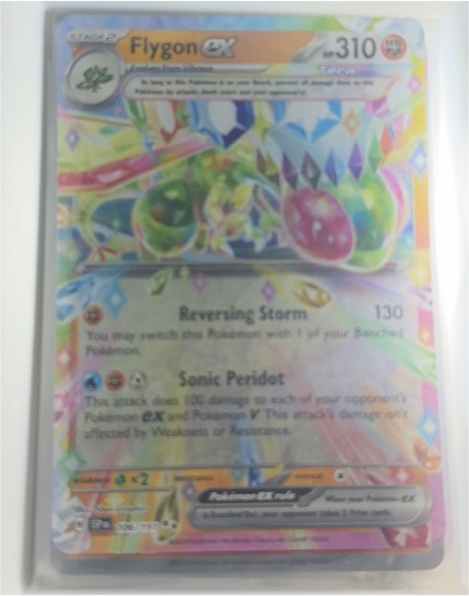 2023 Pokemon SV08: Surging Sparks #106 Flygon ex — front