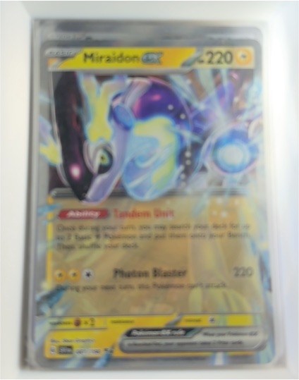 2023 Pokemon TCG Scarlet & Violet Base Set #081 Miraidon ex — front