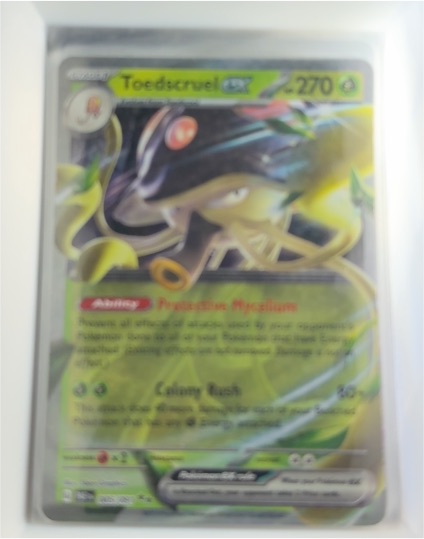 2023 Pokémon Scarlet & Violet Paldean Fates #005 Toedscruel ex — front