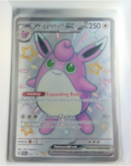 2023 Pokémon Scarlet & Violet: Paldean Fates #222 Wigglytuff ex — front