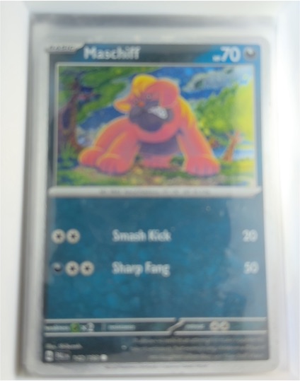 2023 Pokémon Paldea Evolved #142 Maschiff — front