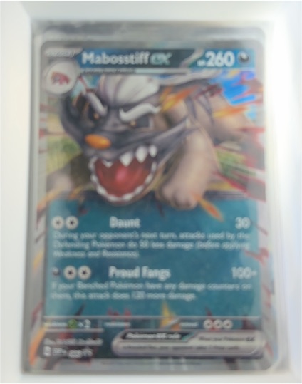 2024 Pokémon Scarlet & Violet Promo #086 Mabosstiff ex — front