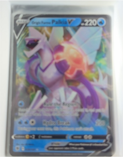 2022 Pokémon TCG Astral Radiance #039 Origin Forme Palkia V — front