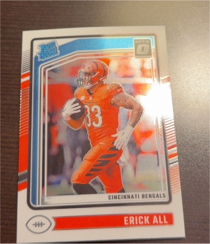 2024 Donruss Optic #233 Erick All — front