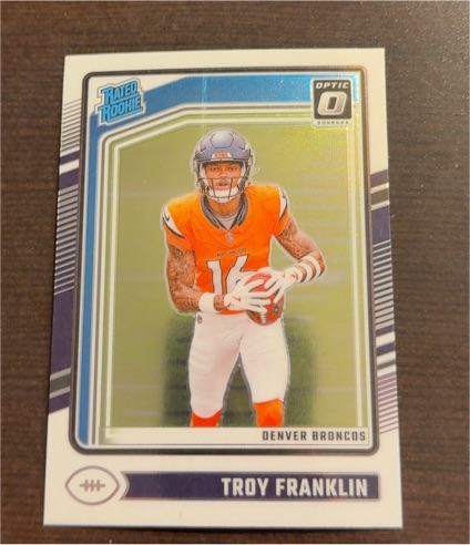 2024 Panini Donruss Optic #294 Troy Franklin — front