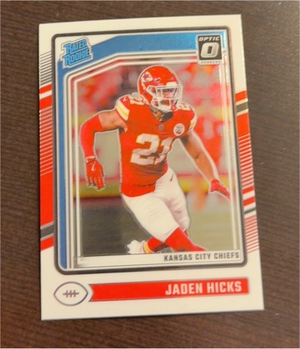 2024 Panini Donruss Optic #237 Jaden Hicks — front