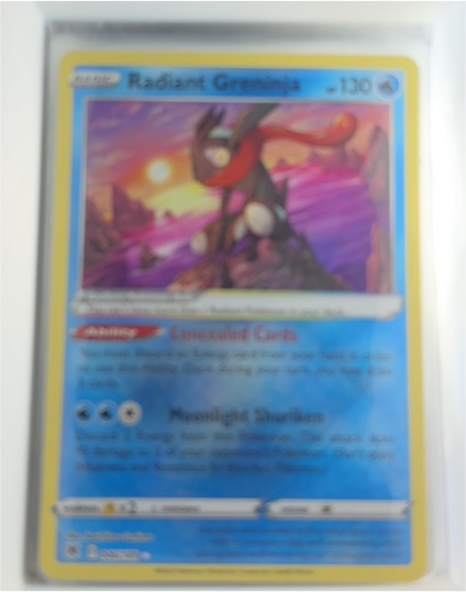 2022 Pokemon Sword & Shield Astral Radiance #046 Radiant Greninja — front