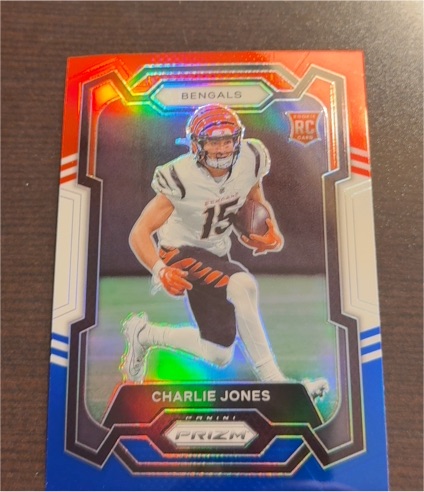 2023 Panini Prizm #317 Charlie Jones — front