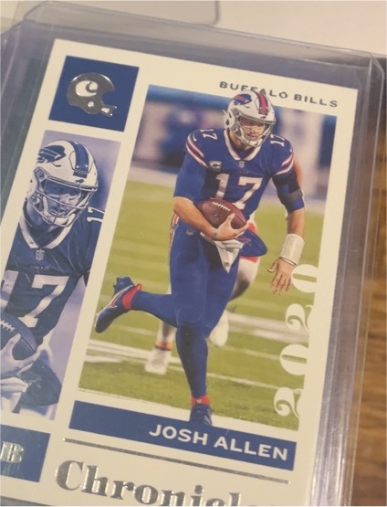 2020 Panini Chronicles #10 Josh Allen — front