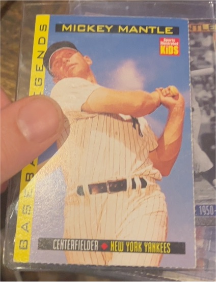 1998 Sports Illustrated for Kids Legends Mickey Mantle — front