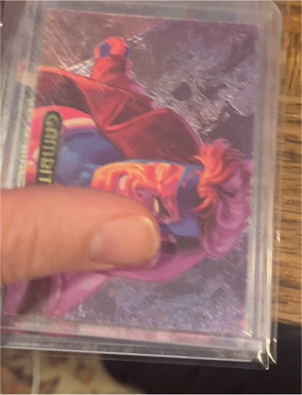 1994 Marvel Masterpieces Powerblast #4 Cyclops — front