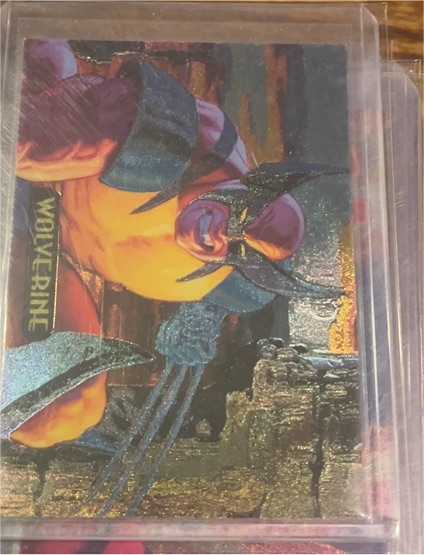 1994 Marvel Masterpieces Power Blast #9 Wolverine — front