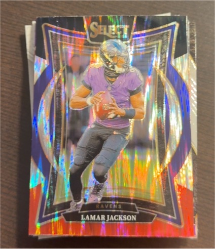 2024 Panini Select #35 Lamar Jackson — front