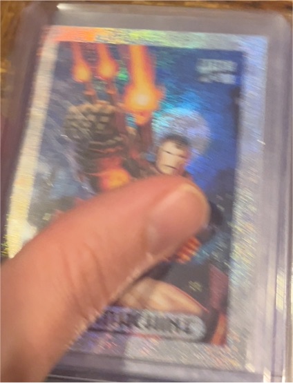 1994 Marvel Masterpieces Silver Holofoil #10 War Machine — front