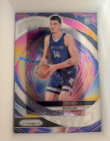 2024-25 Panini Prizm Instant Impact #25 Zach Edey — front