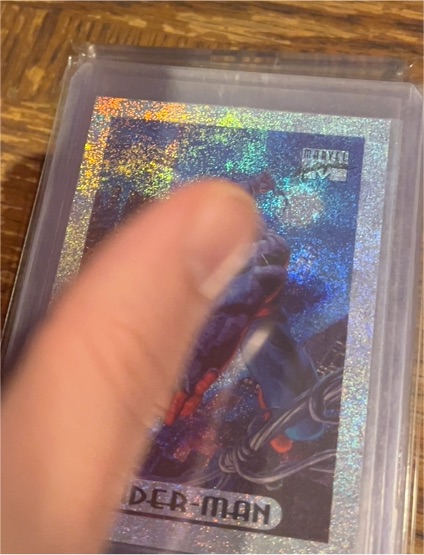 1994 Marvel Masterpieces #3 Daredevil Silver Holofoil — front