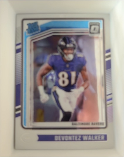 2024 Donruss Optic #228 Devontez Walker — front