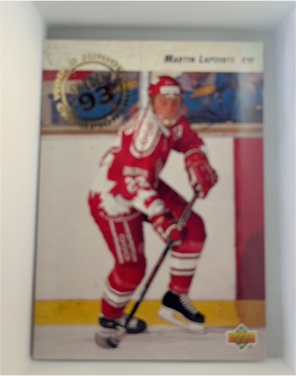 1993-94 Upper Deck #257 Martin Lapointe — front