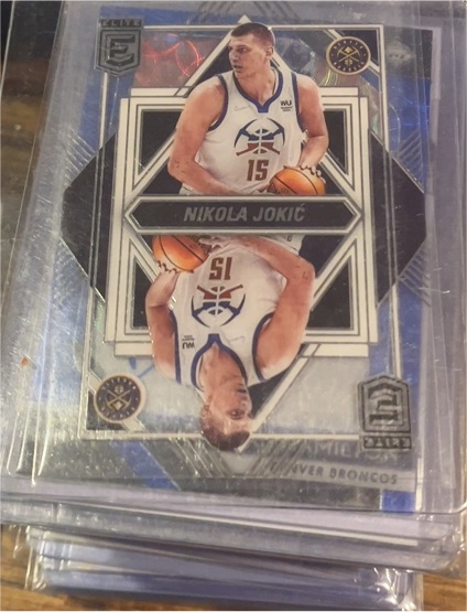 2021-22 Panini Donruss Elite Deck #4 Nikola Jokić — front