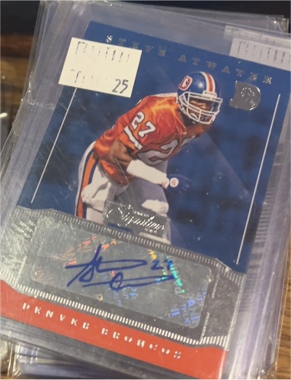 2016 Donruss Signature Series #25 Steve Atwater — front