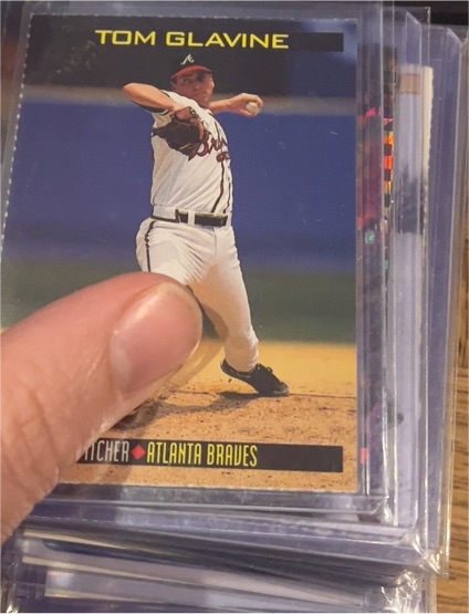 1993 Sports Illustrated for Kids #14 Tom Glavine — front