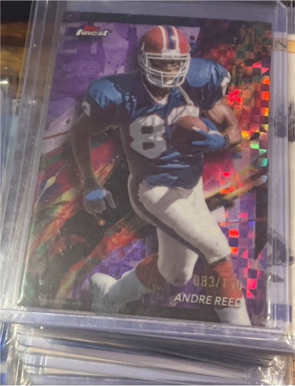 2024 Topps Finest #8 Andre Reed — front