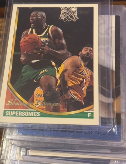 1993-94 Topps #296 Shawn Kemp — front